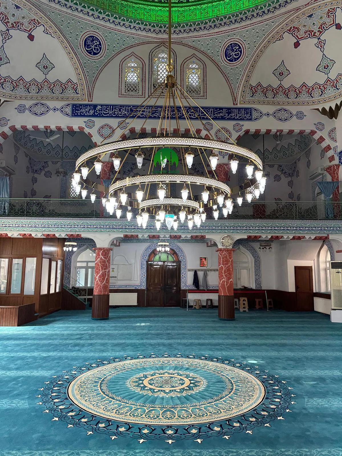 ÖZEL%20BEYAZ%20SELÇUKLU%203%20METRE%203%20HALKA%2061%20KANDİLLİ%20CAMİ%20AVİZESİ