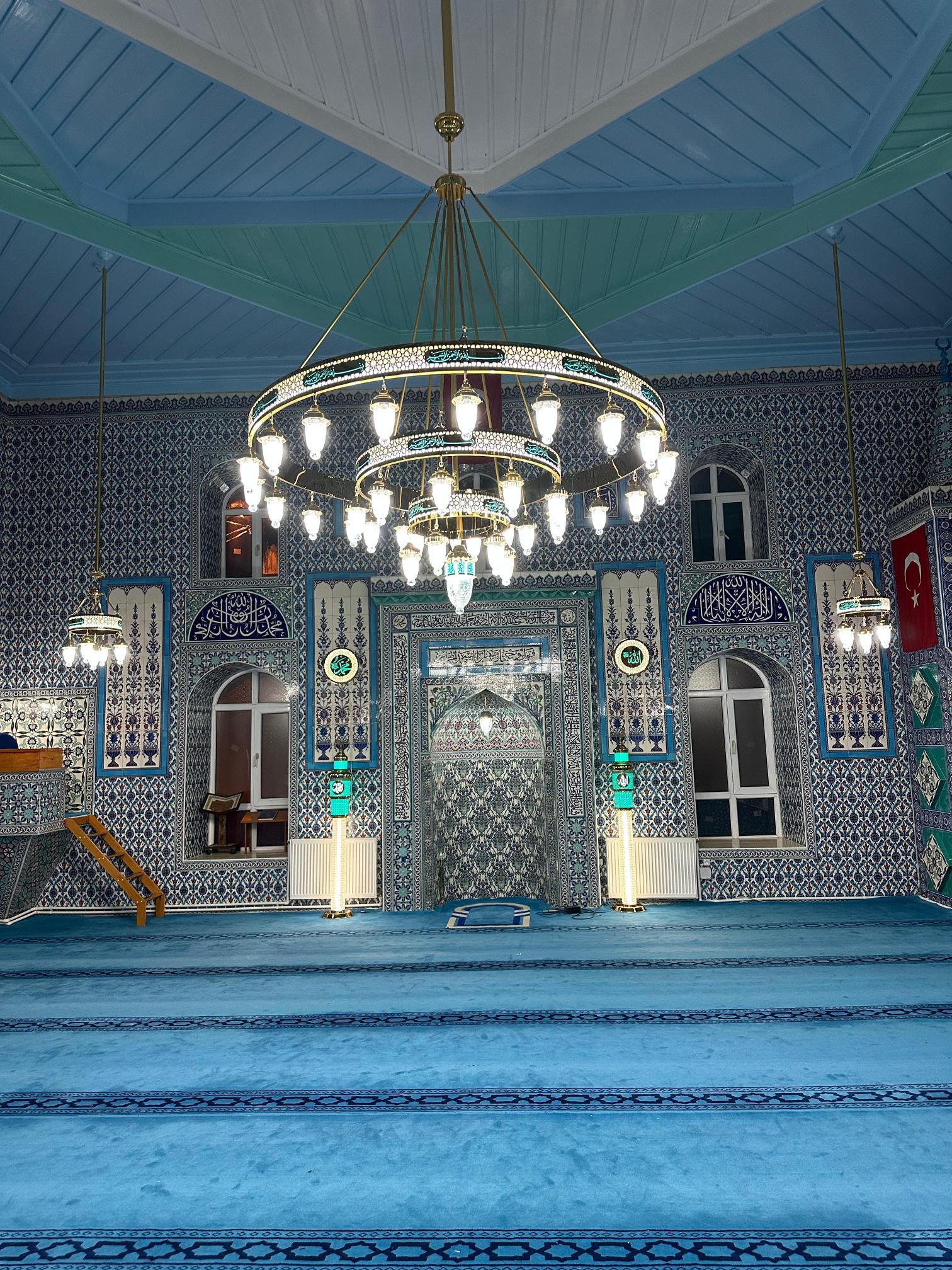 2%20metre%203%20halka%2036%20ampul%20Turkuaz%20Ledli%20Besmeleli