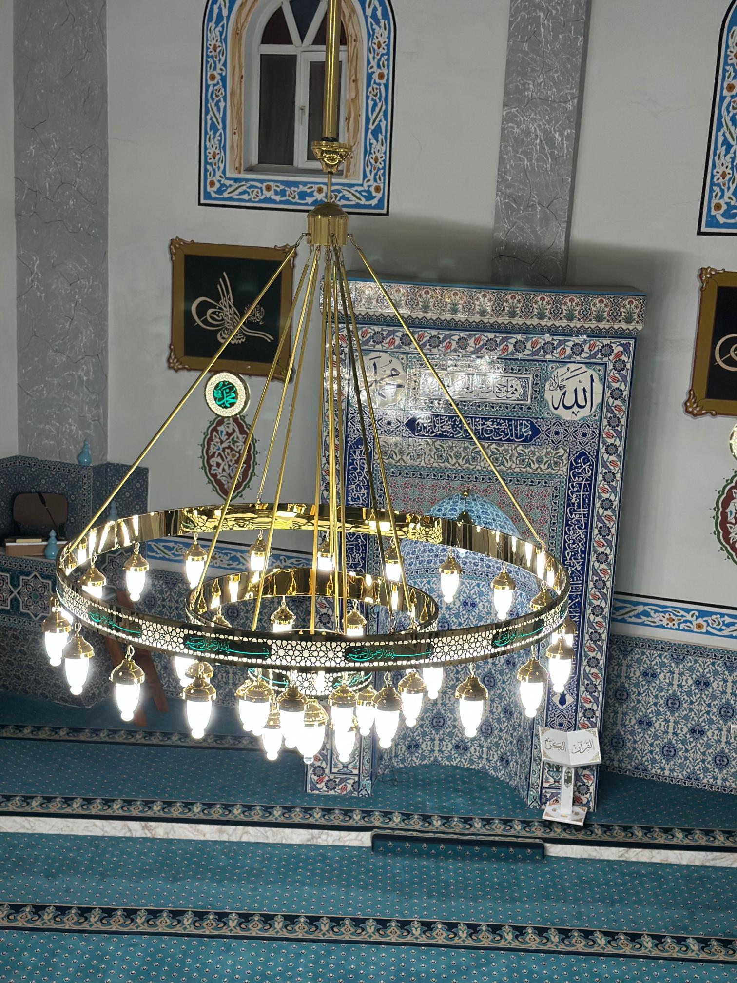 2%20metre%203%20halka%2036%20ampul%20Turkuaz%20Ledli%20Besmeleli