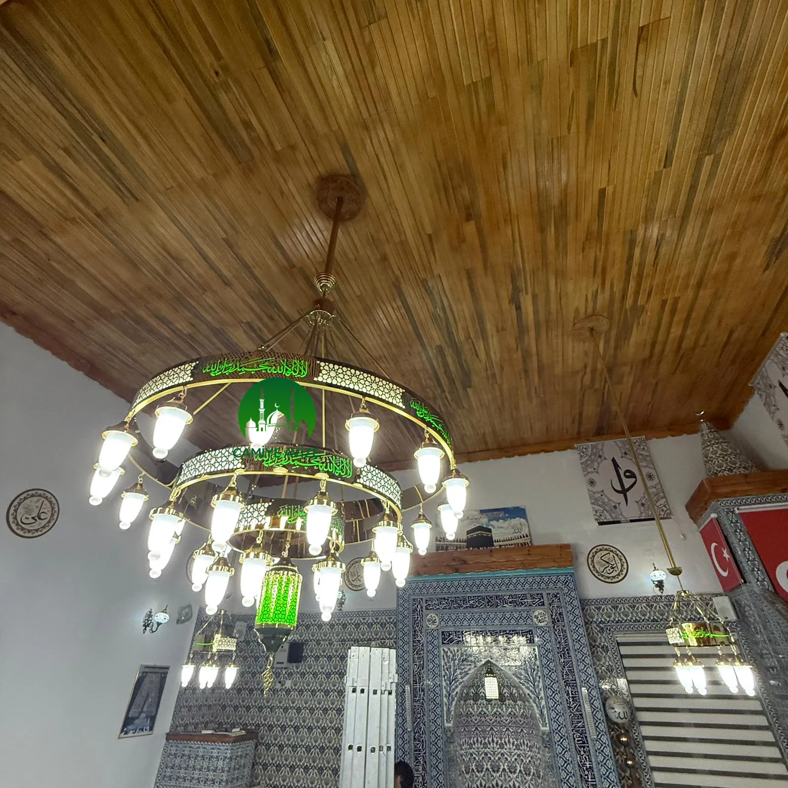 ÖZEL%20KELİME-İ%20TEVHİD%20YEŞİL%201.5%20metre%203%20Halka%2031%20Kandilli
