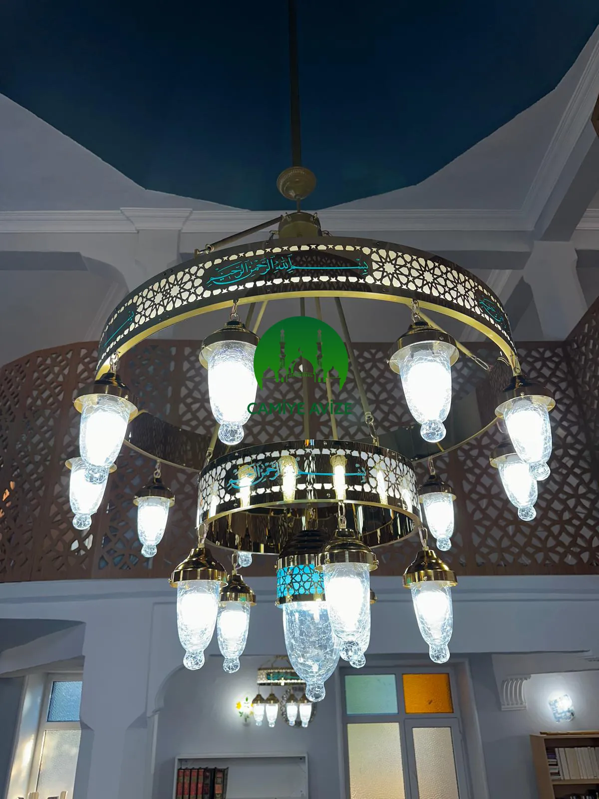 ÖZEL%20SELÇUKLU%20TURKUAZ%20BİR%20METRE%202%20HALKA%2016%20KANDİLLİ