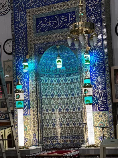 5’Lİ TAKIM CAMİ ŞAMDANI TURKUAZ