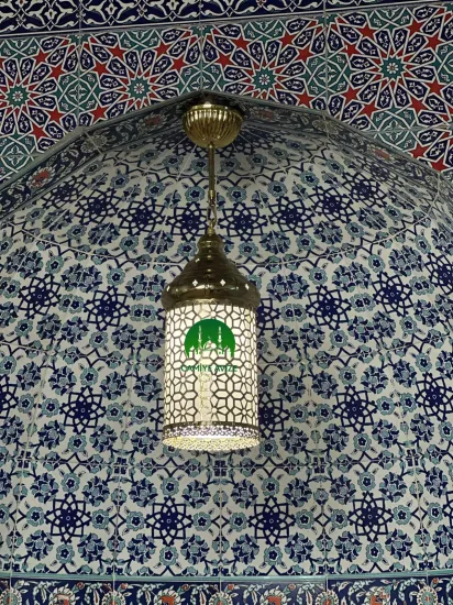 BEYAZ SARKIT SELÇUKLU TEKLİ CAMİ AVİZE
