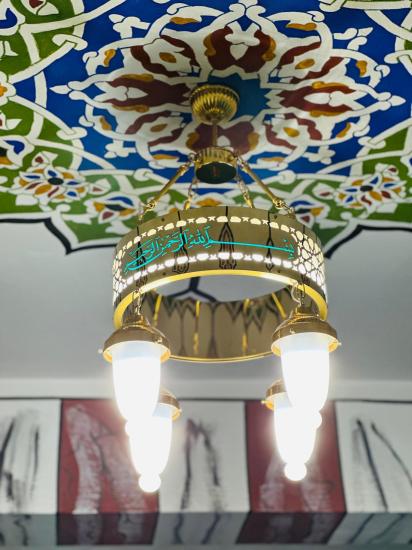 Dörtlü Turkuaz Besmeleli  Selçuklu Sinan Halkası