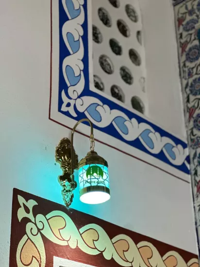 YILDIZ TURKUAZ GOLD YAN APLİK